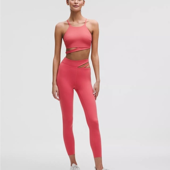 Lululemon Cut-Out Waist HR Train Tight 25”. SZ 4. NWT - Picture 1 of 8